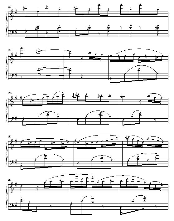 喷泉-钢琴谱(钢琴曲)-博姆8