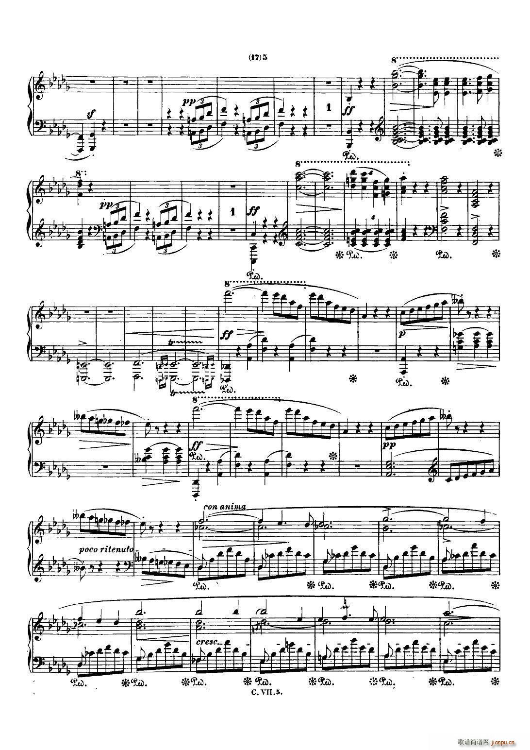 肖邦 钢琴谐谑曲 Chopin Scherzo（No 2 降b小调 Op 31）4
