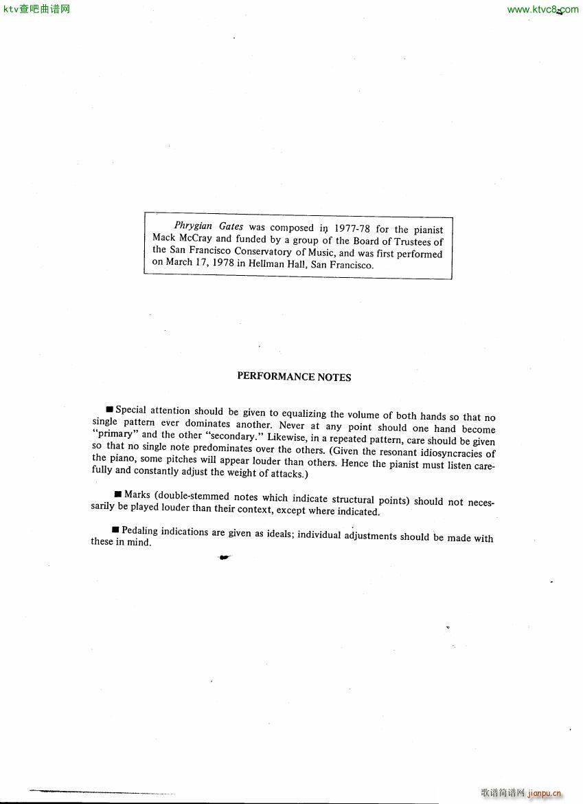 Adams Phrygian Gates part 12