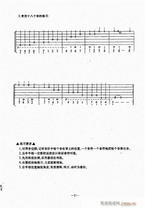 民谣吉他经典教程21-601