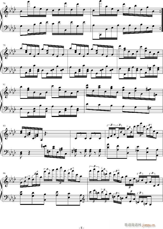 降A大调第六练习曲_PARROT1868