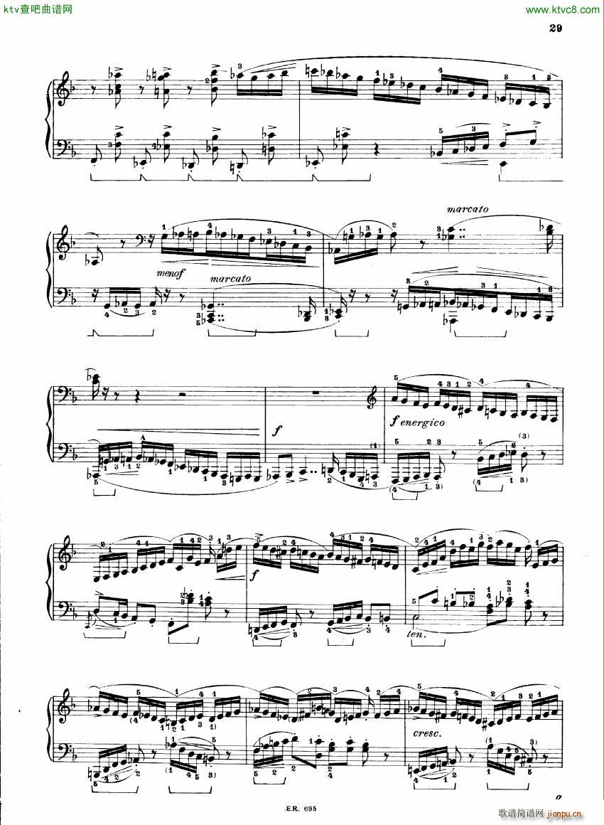 Busoni op37 Twenty Four Preludes 二21