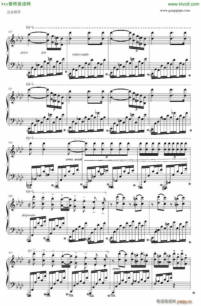 f小调超凡练习曲第10首_李斯特9