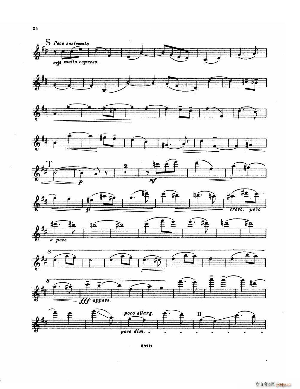 Bowen Suite for violin and piano violin part24