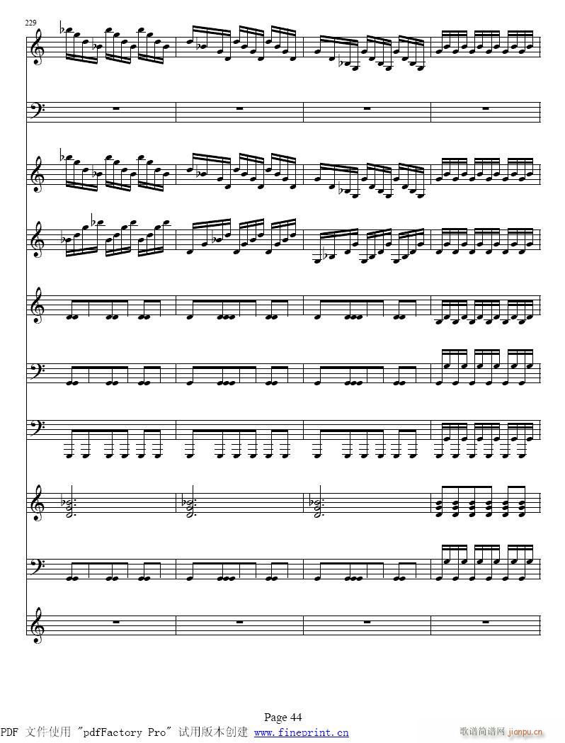 维瓦尔蒂  四季 夏  小提琴协奏曲41-48-提琴4