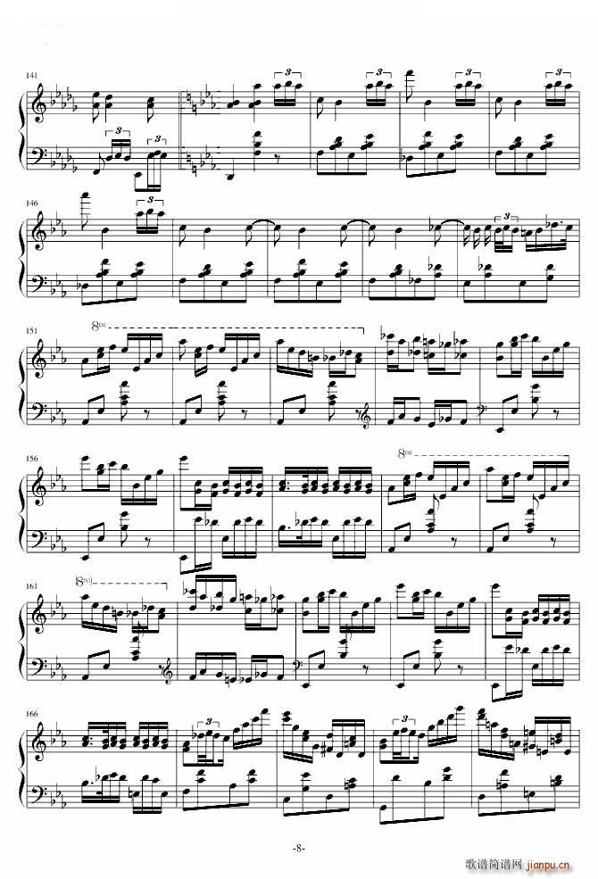 第三钢琴回旋曲Op 16_肖邦 chopin8
