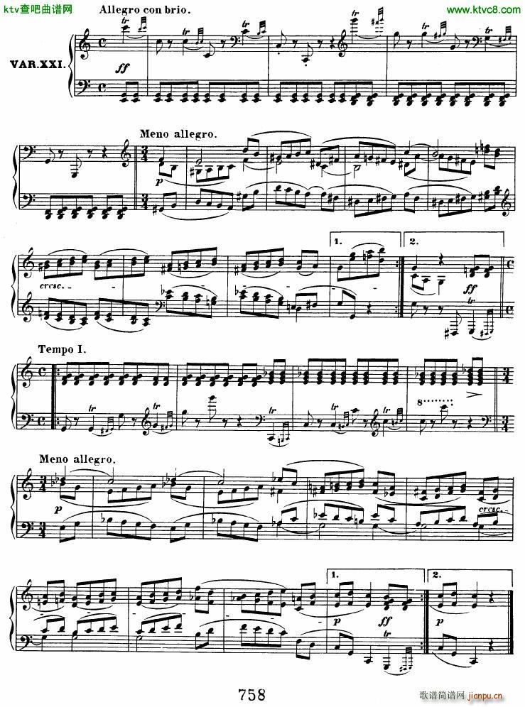 Beethoven op 120 Diabelli Variations18