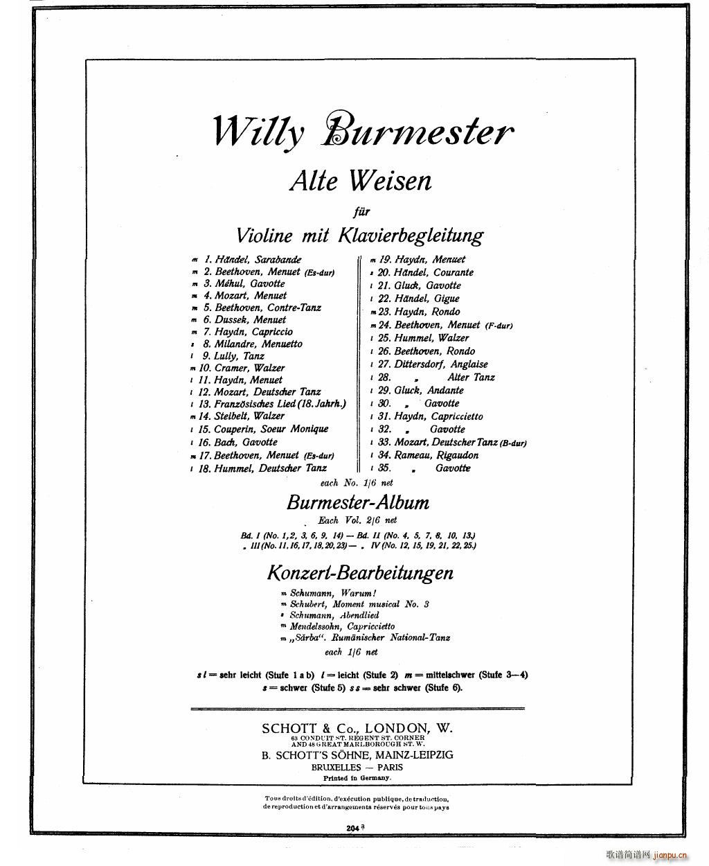 Bowen Barcarolle for violin and piano13