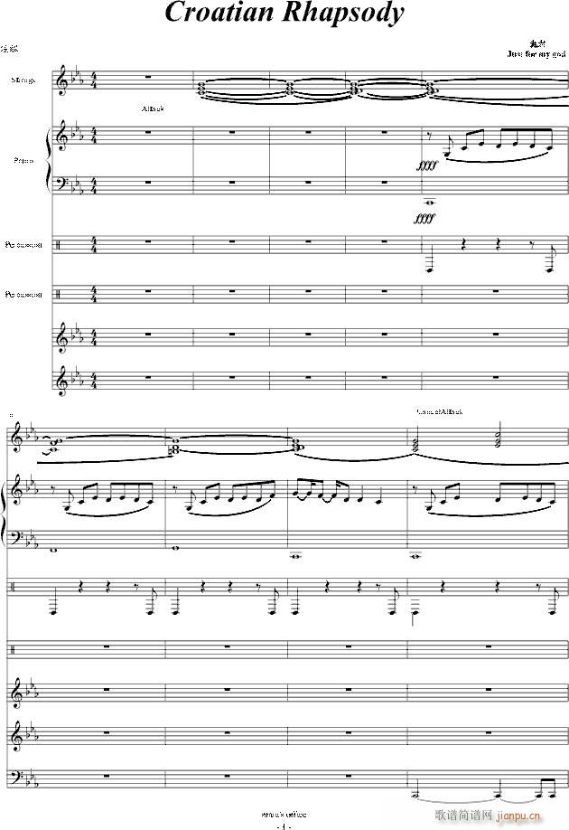 克罗地亚第三狂想曲_马克西姆 Maksim Mrvica1