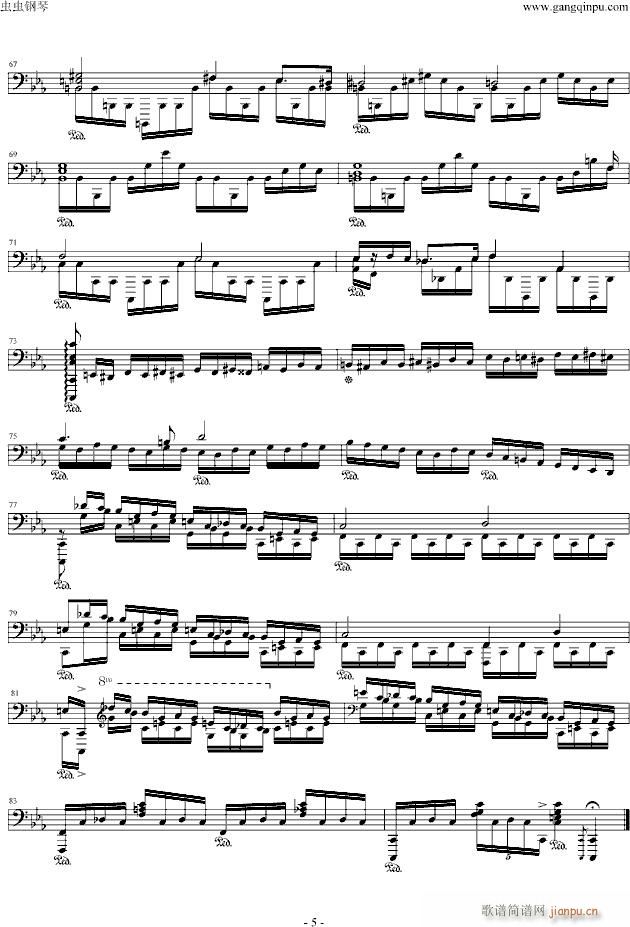 左手革命练习曲_肖邦-chopin5