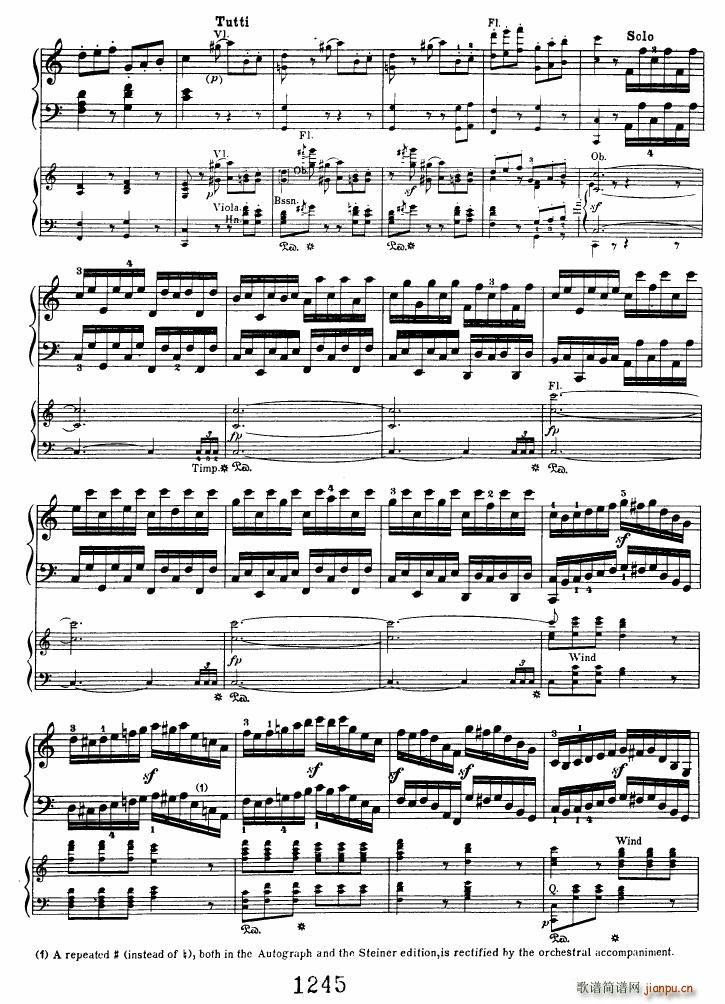Beethoven op 37 Piano Concerto no 3 2pno red 二12