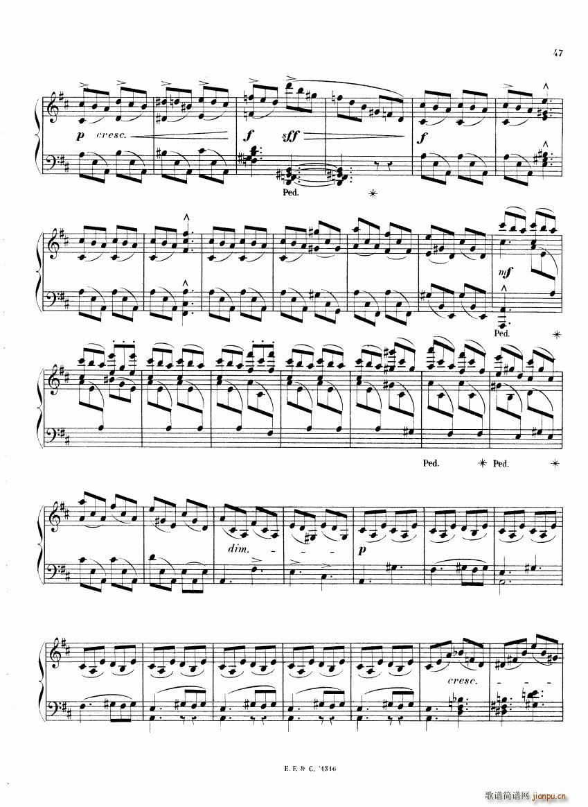 Chaminade 6 Etudes Op35 二6
