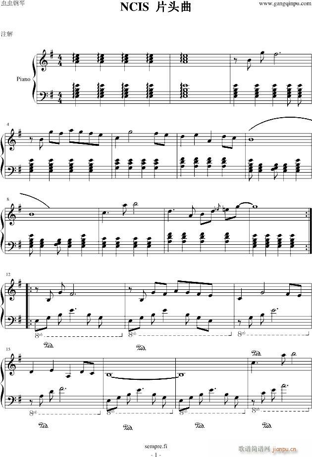NCIS THEME_TO HEART1