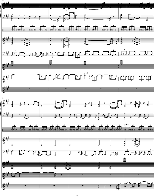 [奠]Just a Rock-钢琴谱(钢琴曲)-swenl3
