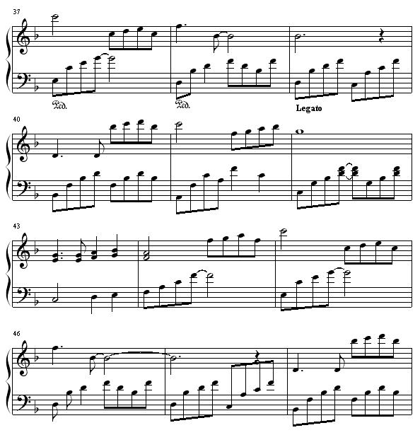 日晷之梦-钢琴谱(钢琴曲)-凯文科恩4