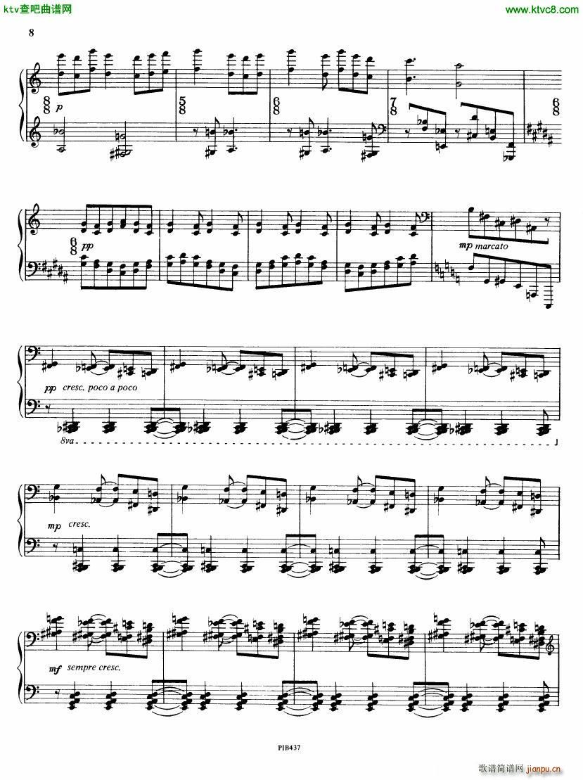 Ginastera op 53 Sonata No 28