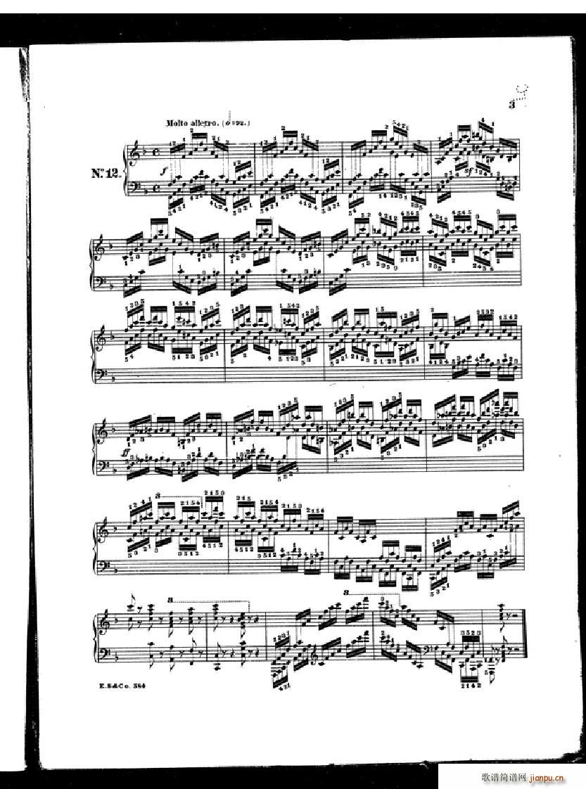 Czerny School of Velocity book 2 Op 2992