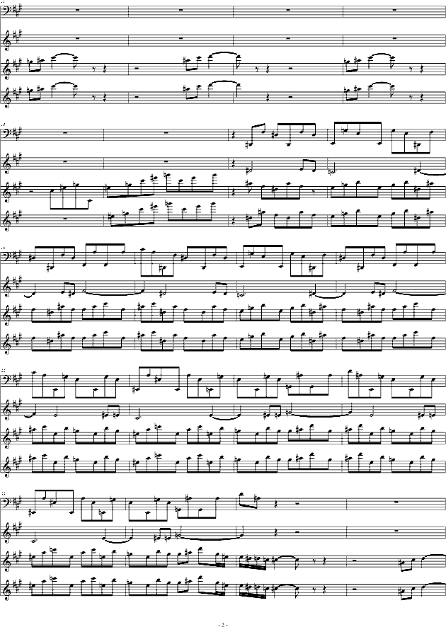 恐怖组曲之猛鬼街--弗莱迪-钢琴谱(钢琴曲)-ss669933002