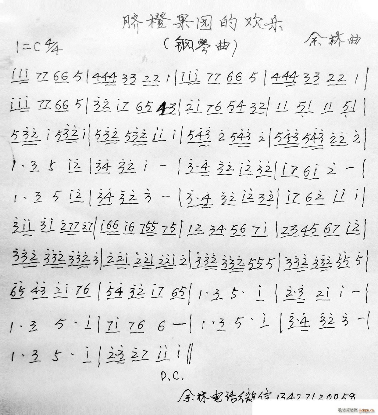 脐橙果园的欢乐_余林1