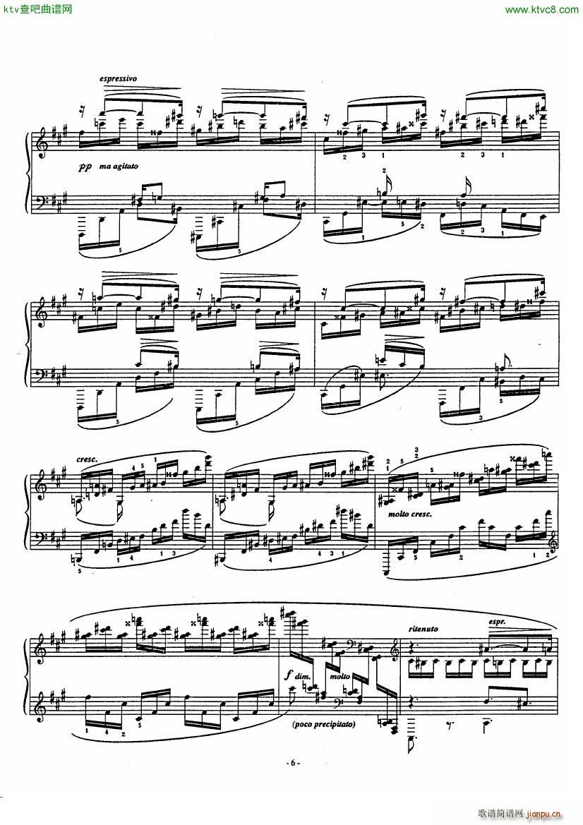 Etude No 10 D après Chopin6