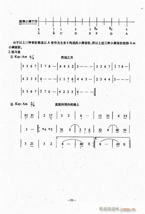 民谣吉他经典教程21-605