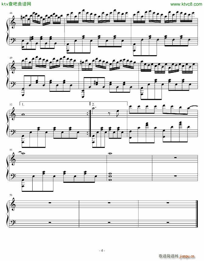 爱的钢琴曲六 你是我的天使_戴尚辉4