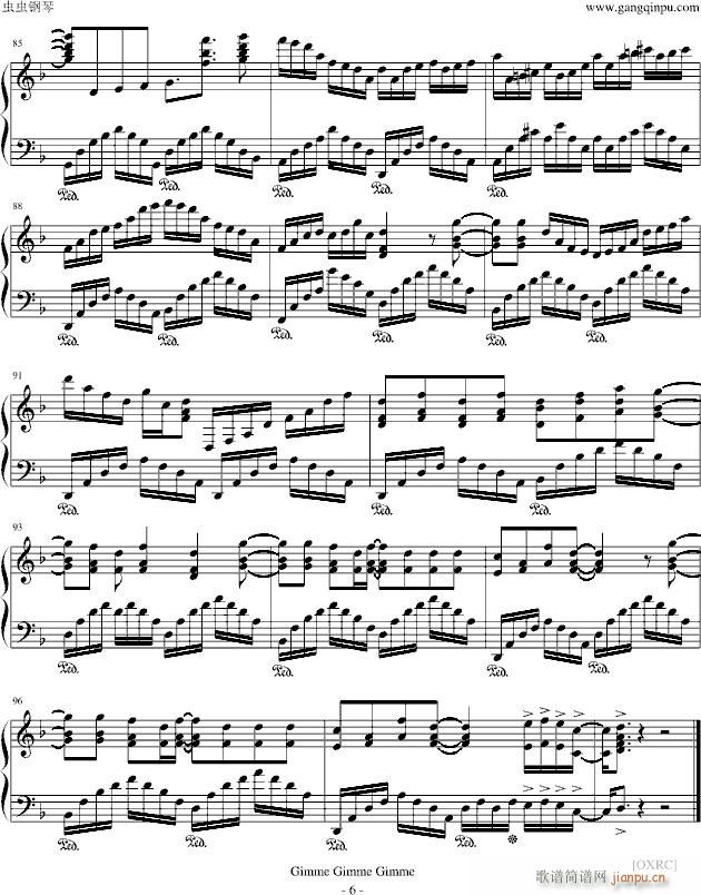 OXRC Gimme Gimme Gimme 吉米吉米吉米_克莱德曼6