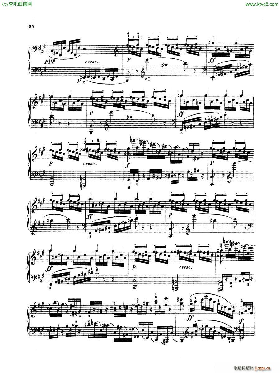 Hummel Sonata in F sharp minor Op 8125