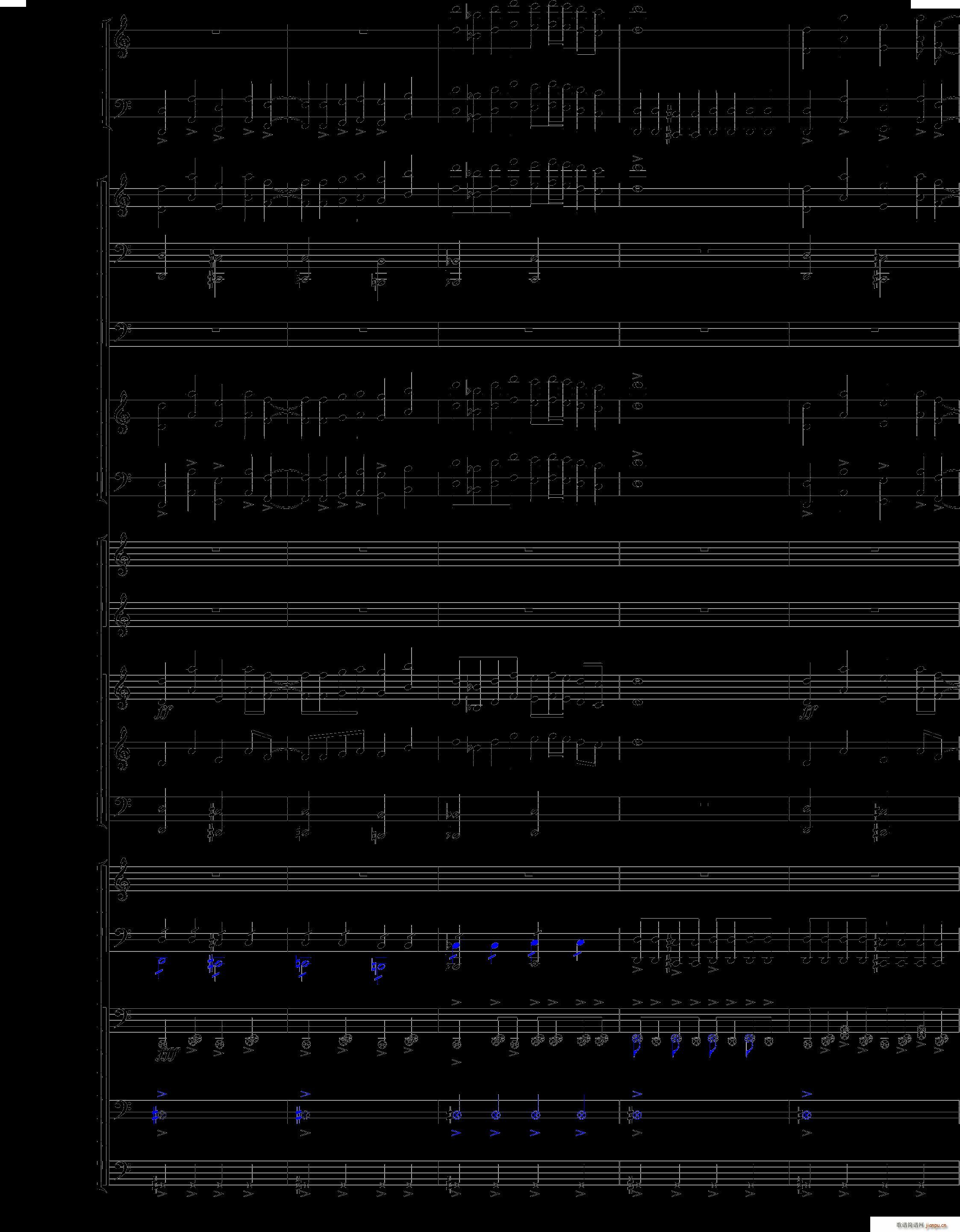 当管弦乐队遇上疯狂爵士鼓手震撼总谱7