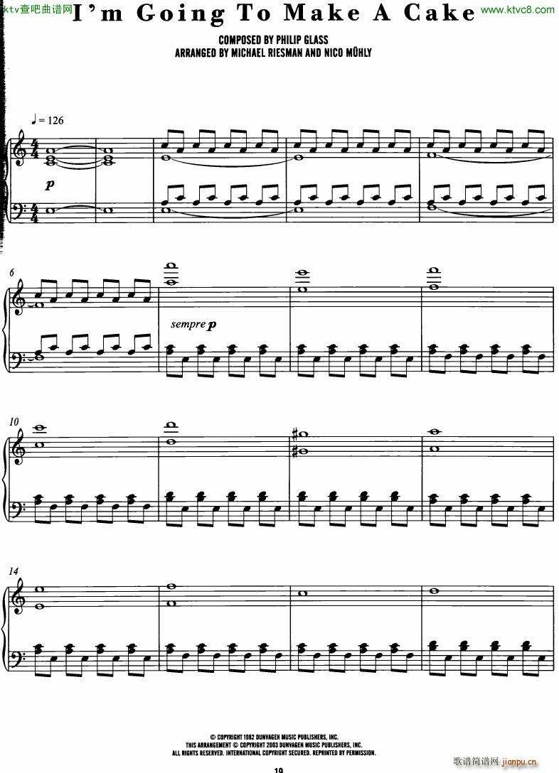 Philip Glass The Hours complete book16