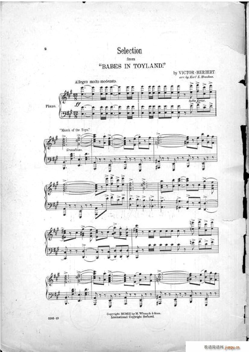 Victor Herbert Babes in Toyland 2 Waltzes1