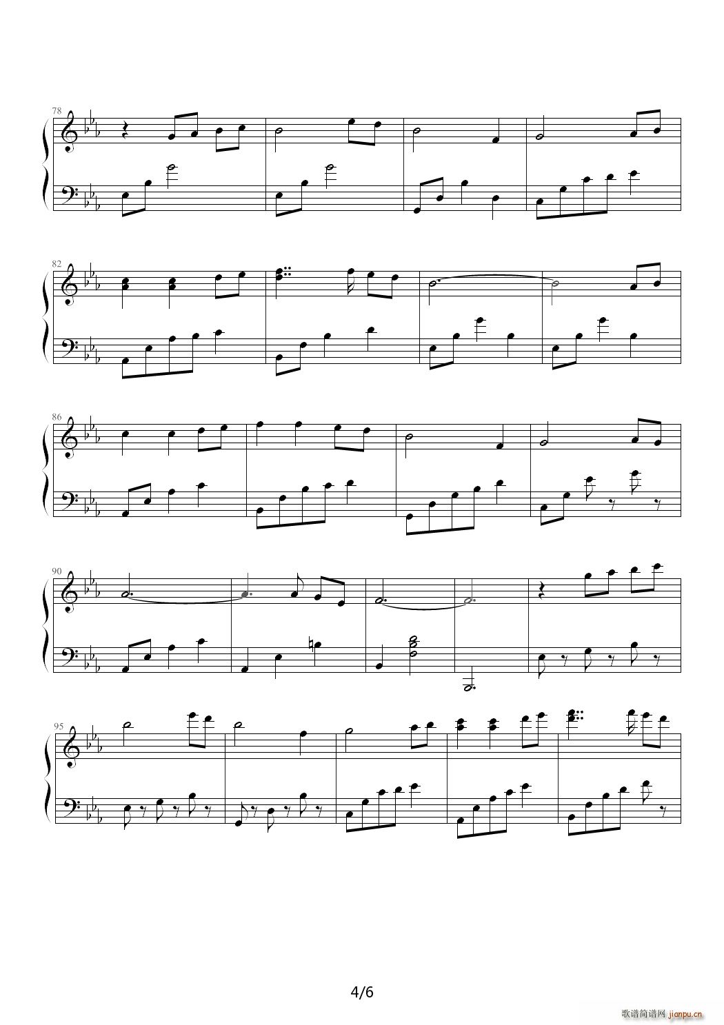 Birthday Waltz 降E调4