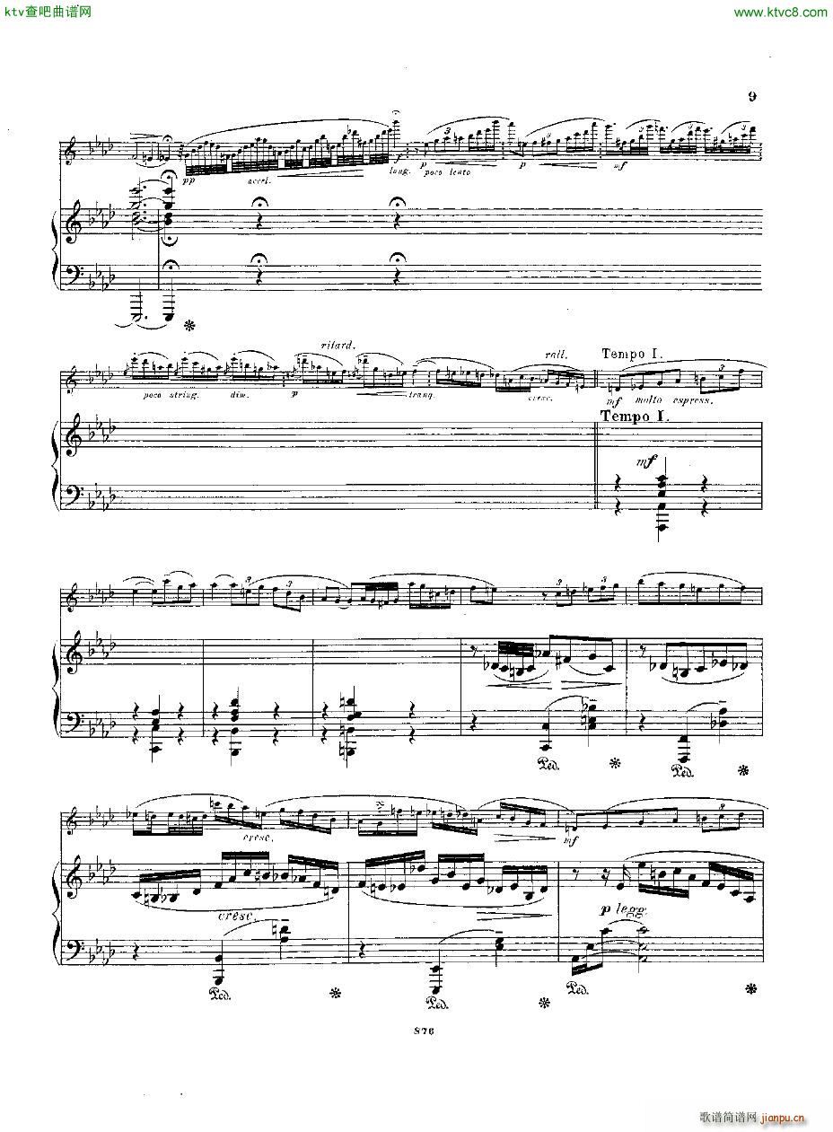 Andersen op 54 Deuxieme Impromptu fl pno8