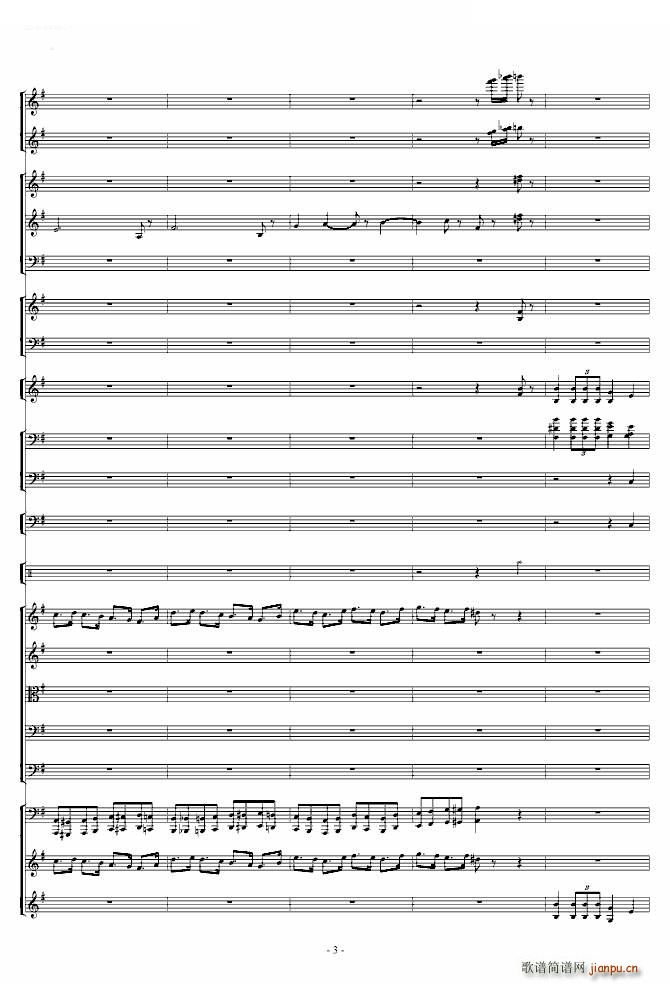 胡桃夹子组曲之《进行曲》_柴科夫斯基 PeterIlyichTchaikovsky3