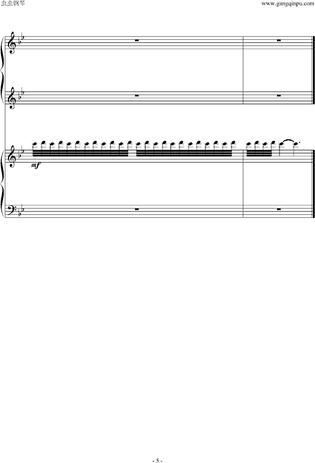 《僵尸新娘》中的四手联弹-钢琴谱(钢琴曲)-Danny Elfman5