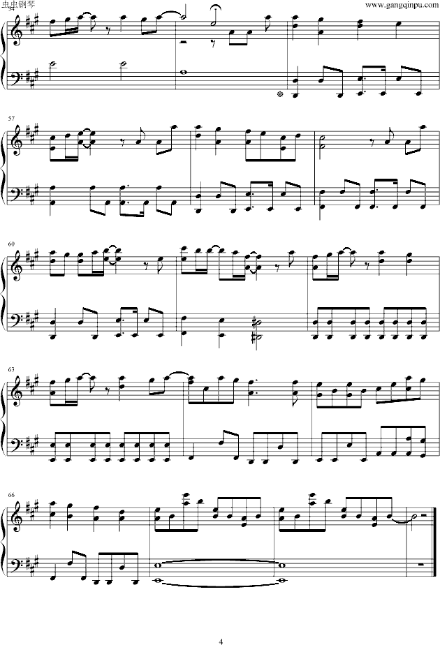 你瞒我瞒-钢琴谱(钢琴曲)-陈柏宇4