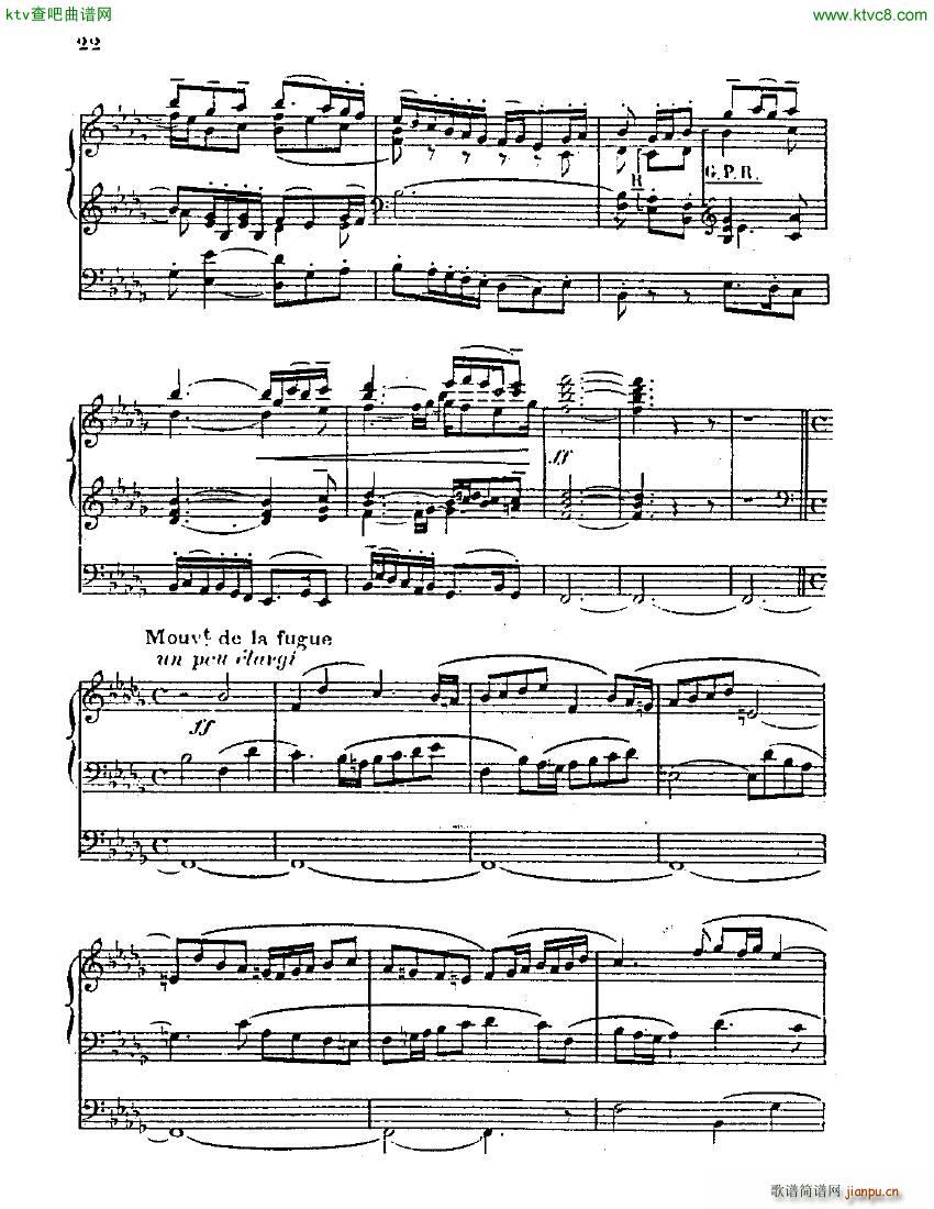 Blin Rene Symphonie mvt 1 solo organ22