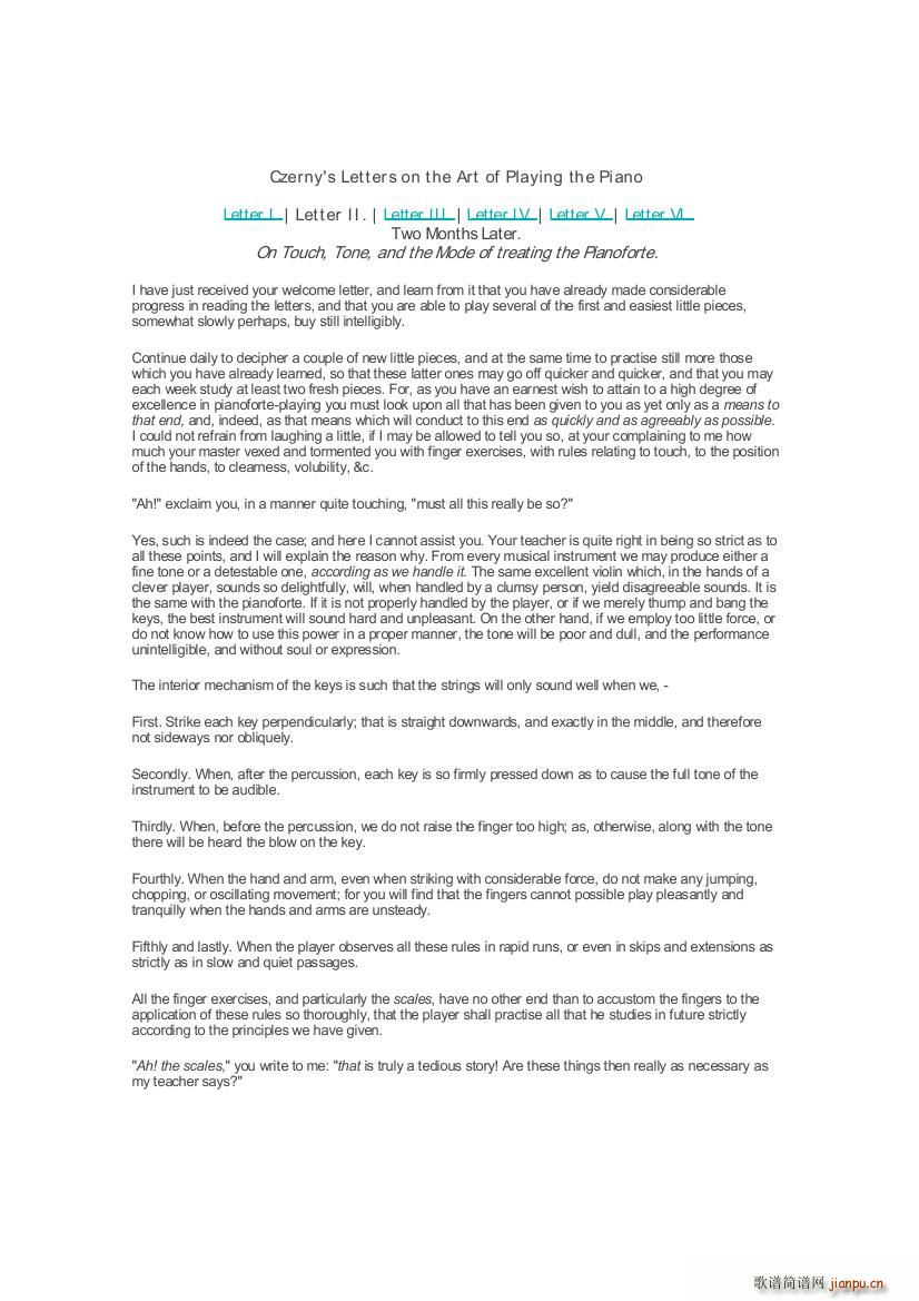 Czerny Piano Letters4