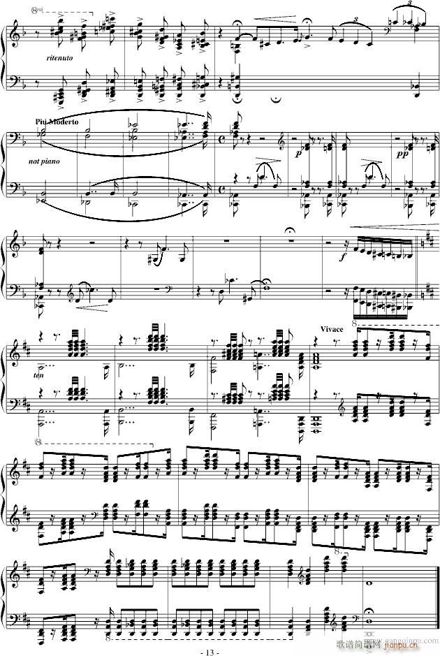 李斯特超技练习曲4《马捷帕》_李斯特13