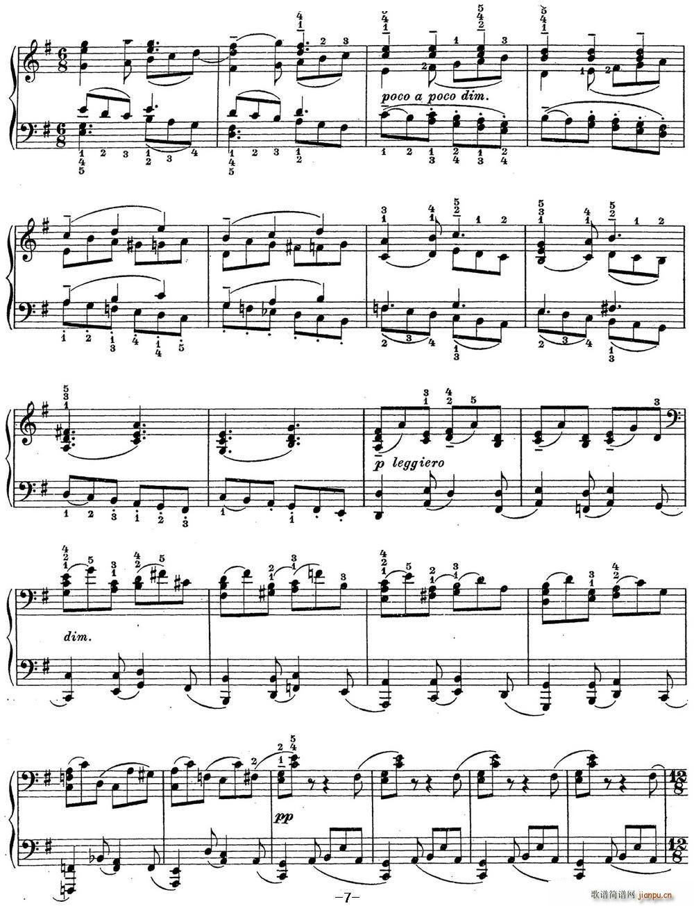 拉赫玛尼诺夫 钢琴前奏曲15 E小调 Op 32 No 47