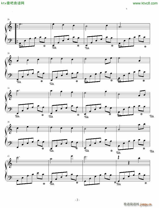 见或不见宫心锁玉片尾曲钢琴曲_何晟铭2