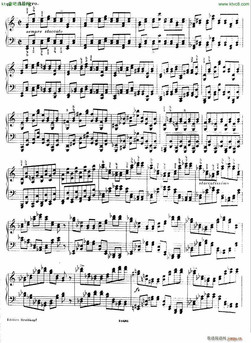 Busoni Etudes 28