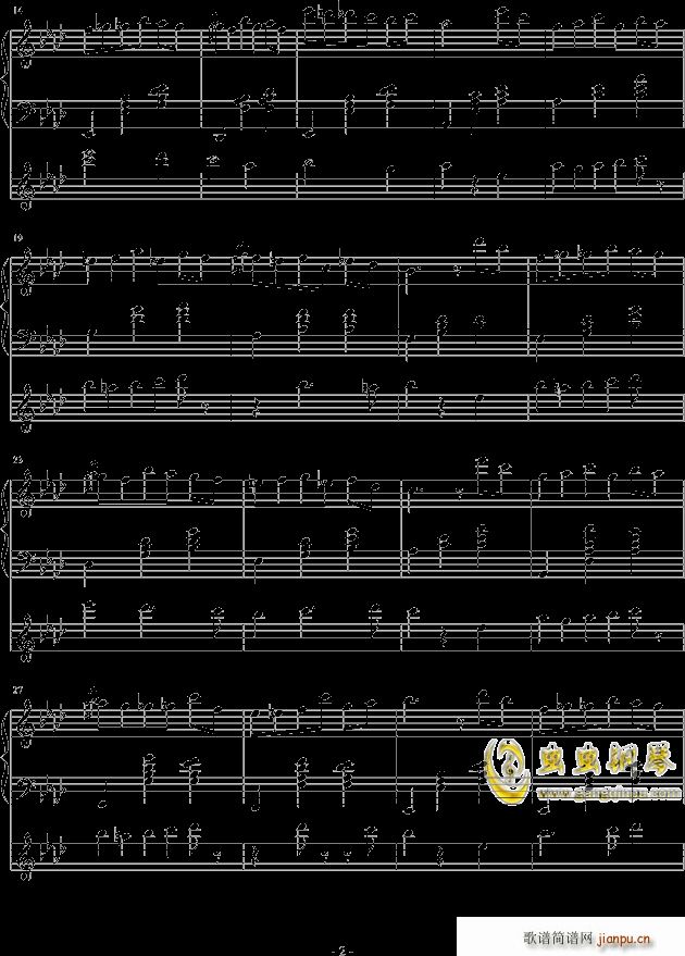 降A大调圆舞曲No 1 -187068052342
