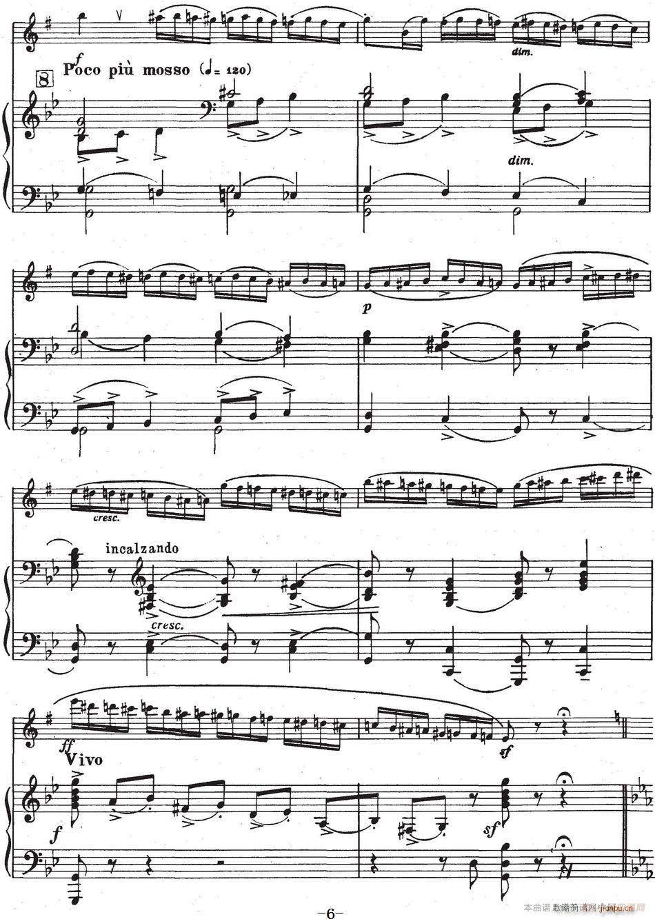 Glazunov Op 109（格拉组诺夫协奏曲Op 109）（萨克斯 钢琴伴奏）6