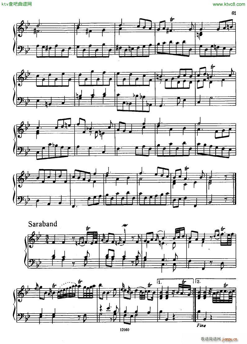 H ndel 1 Suiten for Piano Book 1 二21
