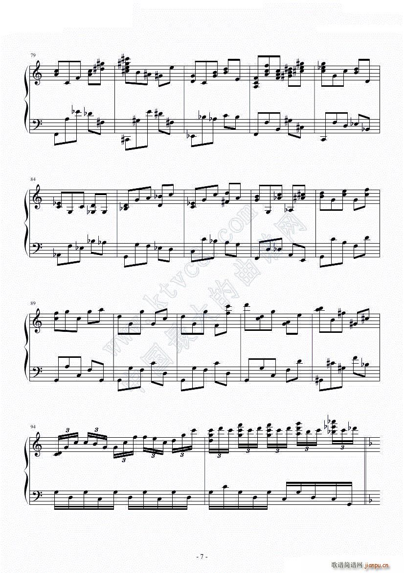 激动- f小调叙事曲7