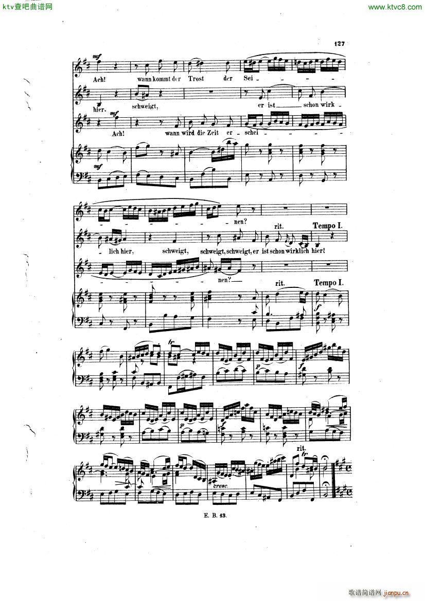 Bach JS BWV 248 Christmas Oratorio No 51 538