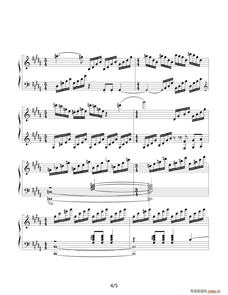 肖斯塔科维奇―前奏曲（12） 升g小调4
