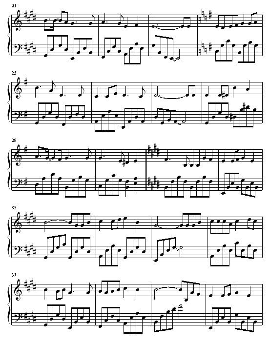 无赖-钢琴谱(钢琴曲)-郑中基2