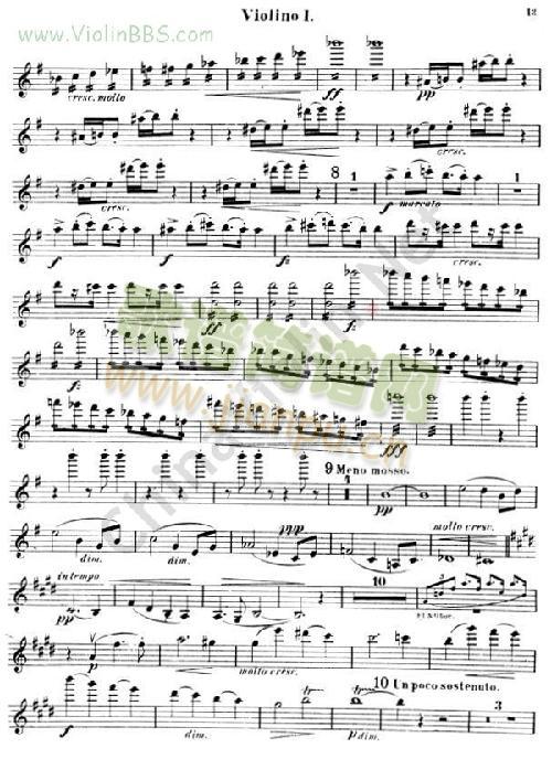 Symphony No.9 in E Minor. Op.95 (New World)第一小提琴12